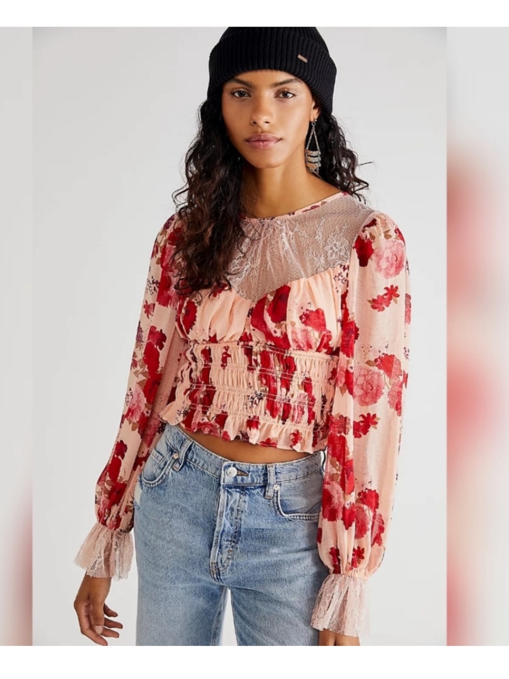 Free People Daphne Blouse